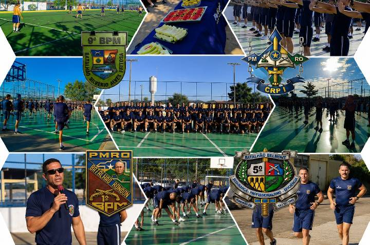 9º BPM coordena Treinamento Físico Militar Integrado com unidades do CRP-I