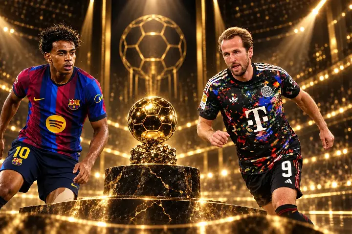 Bola de Ouro 2026: Entre Kane e Yamal, quem é o favorito para ganhar?