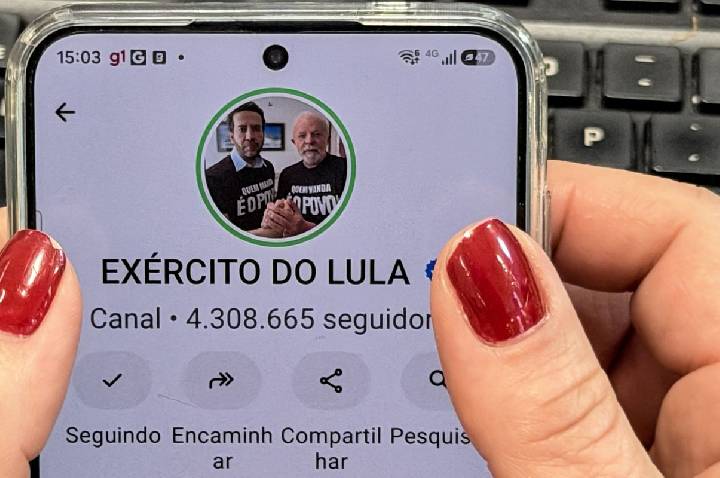 Canal Exército do Lula volta ao ar após registro no TSE