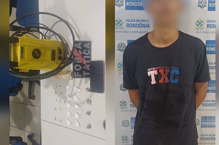 Força Tática do 5º BPM apreende drogas e desarticula ponto de tráfico durante a Operação Força Total