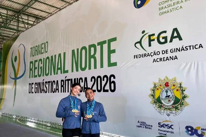 Ginastas do Construindo Campeões brilham no Acre e garantem classificação para etapa nacional