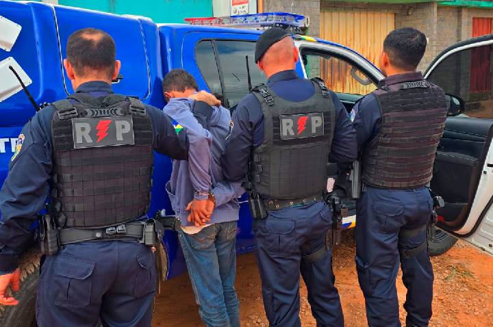 JI-PARANÁ – SUSPEITO DE HOMICÍDIO E OCULTAR VÍTIMA EM UM POÇO É PRESO PELA POLÍCIA MILITAR