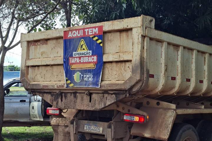 Mais quatro ruas de Porto Velho são contempladas com a Operação tapa buracos