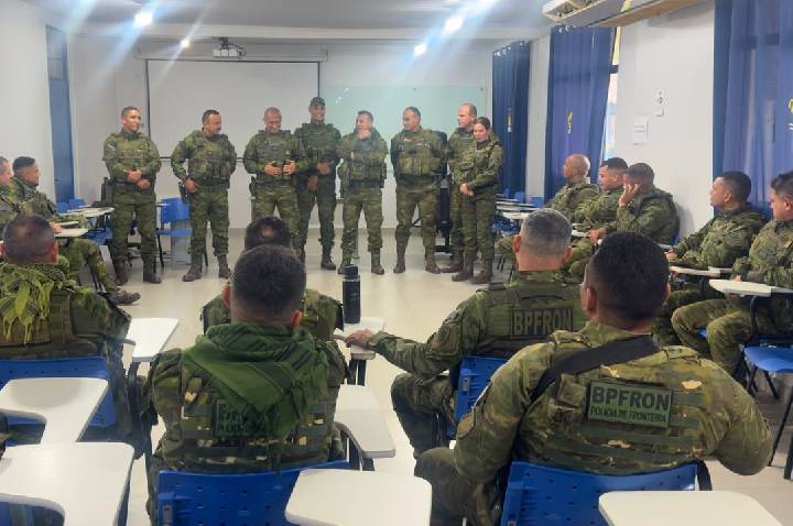 PMRO: COMANDANTE DO BPFRON RECEBE NOVOS INTEGRANTES E REFORÇA PLANEJAMENTO OPERACIONAL DA UNIDADE