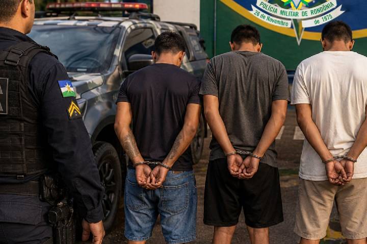 PMRO recaptura três foragidos em menos de 24 horas durante ações em Nova Mamoré e Guajará-Mirim