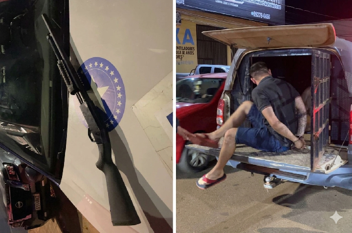 Quatro suspeitos são presos por venda ilegal de armas em Porto Velho