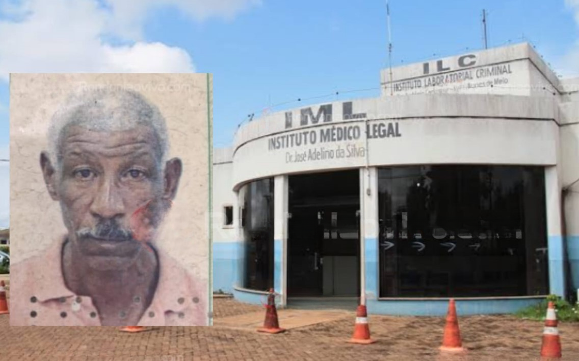 IML procura familiares de homem que morreu no Centro de Porto Velho