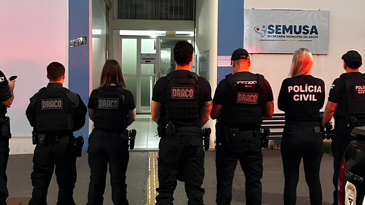 Polícia Civil desmantela esquema de venda ilegal de vacinas do SUS em Cacoal.