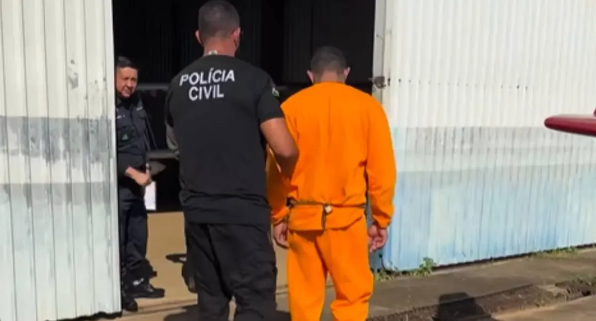 Suspeito de matar jovem e ocultar corpo é preso pela Polícia Civil de Rondônia em Santa Catarina