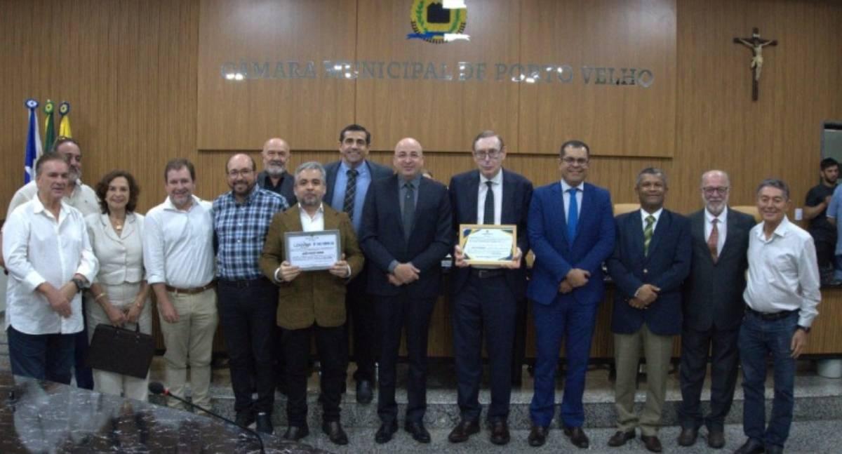 Procurador de Justiça Ivo Scherer recebe título de Cidadão Honorário de Porto Velho por trajetória pioneira no MPRO