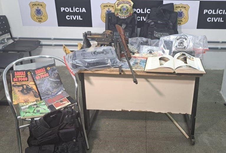 Suspeitos de abastecer facções com armas artesanais são presos na Bahia