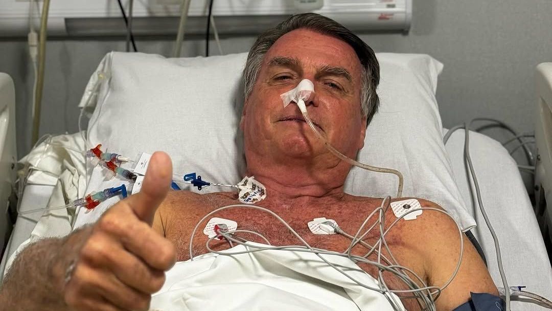 Bolsonaro será mantido em área isolada durante internação