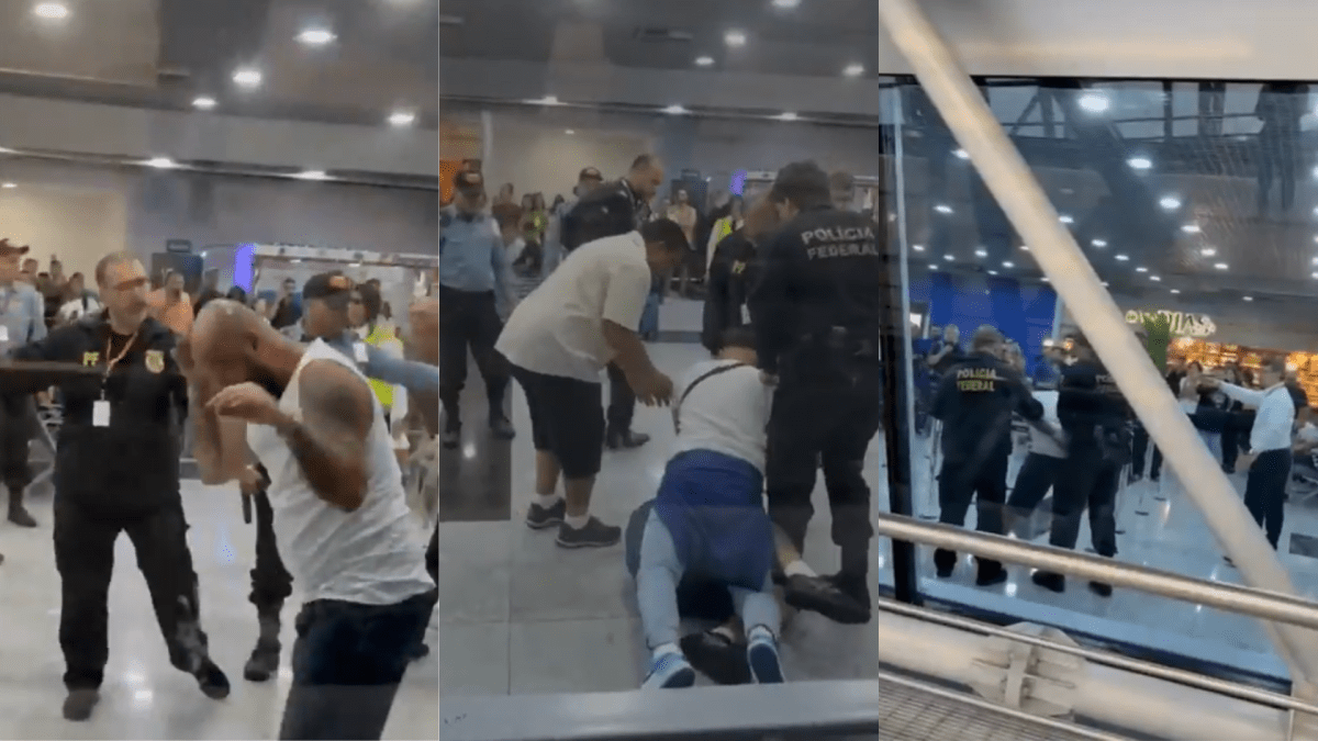 Homem fica bêbado na sala vip, perde voo e tenta quebrar aeroporto em PE