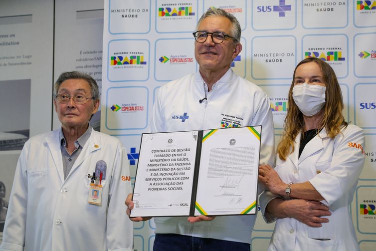 Ministério da Saúde renova contrato com Rede Sarah por R$ 7,5 bilhões