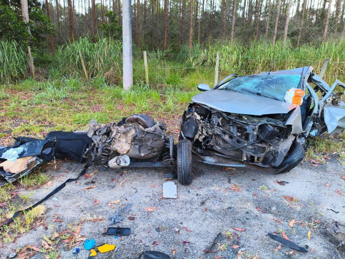 Quatro pessoas morrem em acidente grave na BR-101, no ES