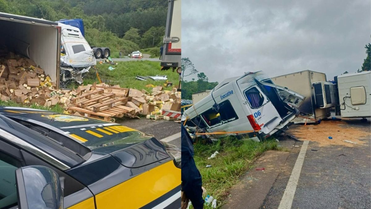 Acidente com 6 mortos no PR aconteceu em tentativa de assalto, diz polícia