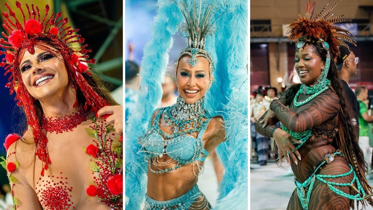 Carnaval 2026: conheça as rainhas de bateria do grupo especial do RJ