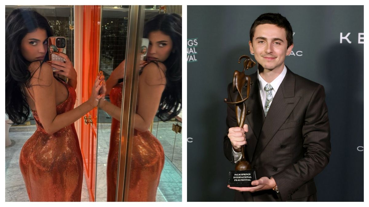 Kylie Jenner prestigia Timothée Chalamet em festival de cinema