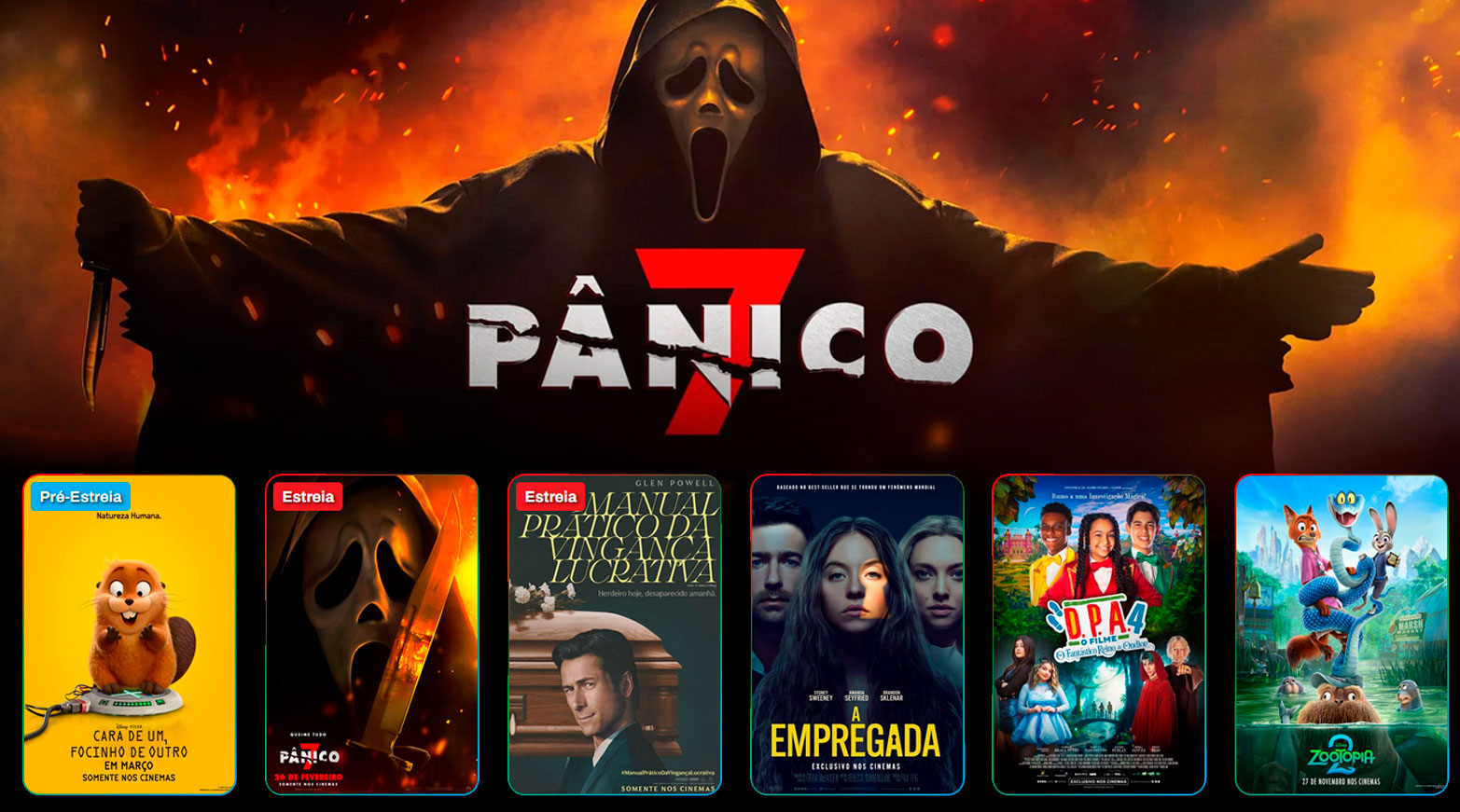 Estreias da Semana: Pânico 7 lidera programação em Porto Velho