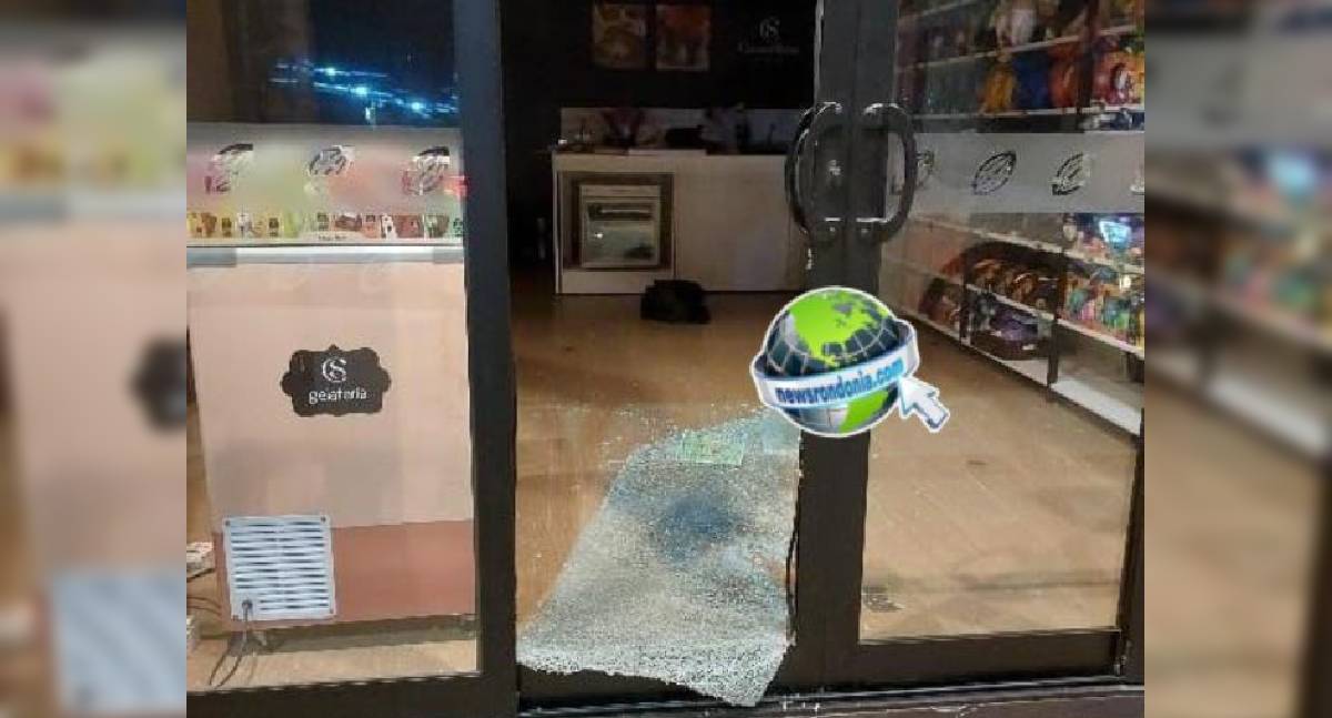 Loja da Cacau Show é alvo de furto no centro de Porto Velho