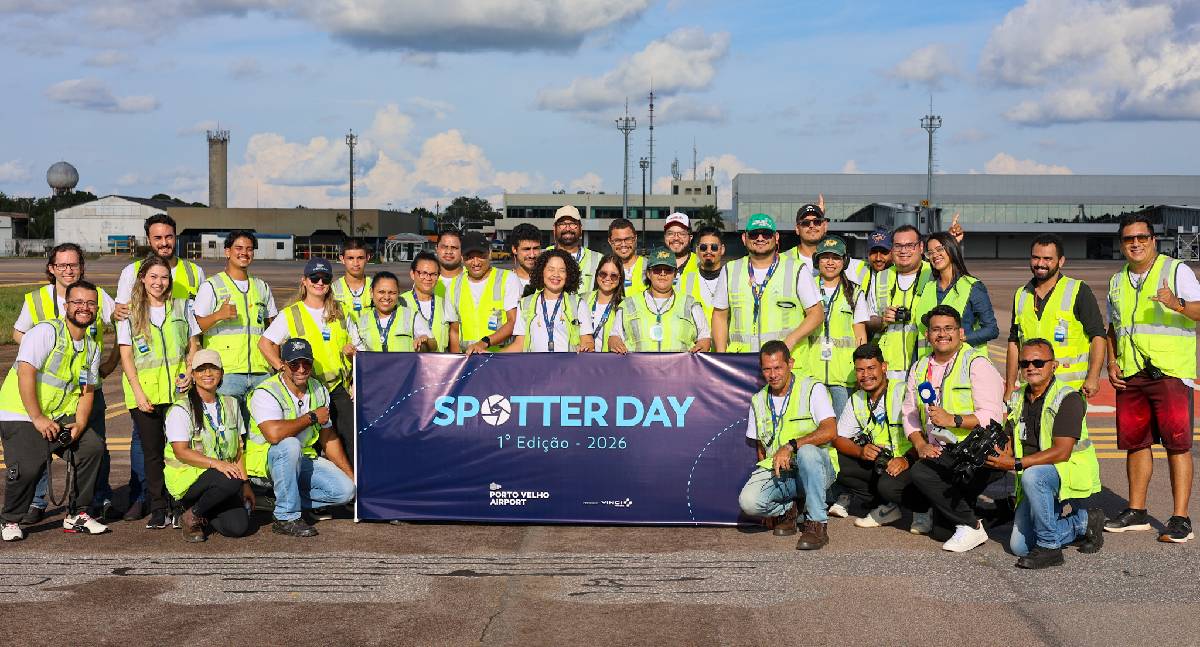 Porto Velho Airport realiza 1º Spotter Day e reúne fotógrafos de aviação