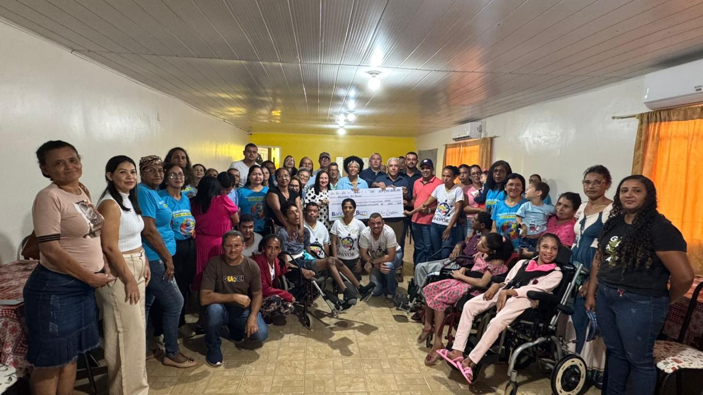 Apae de Machadinho do Oeste recebe R$ 200 mil de emenda da deputada Sílvia Cristina