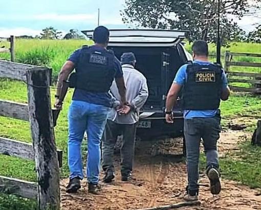 Caseiro é preso em flagrante por abusar da filha do patrão por 8 anos