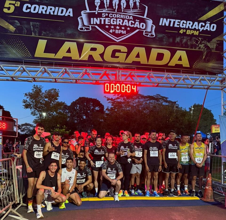 Corrida Integração do 4º Batalhão movimenta comunidade e bate recorde de participação