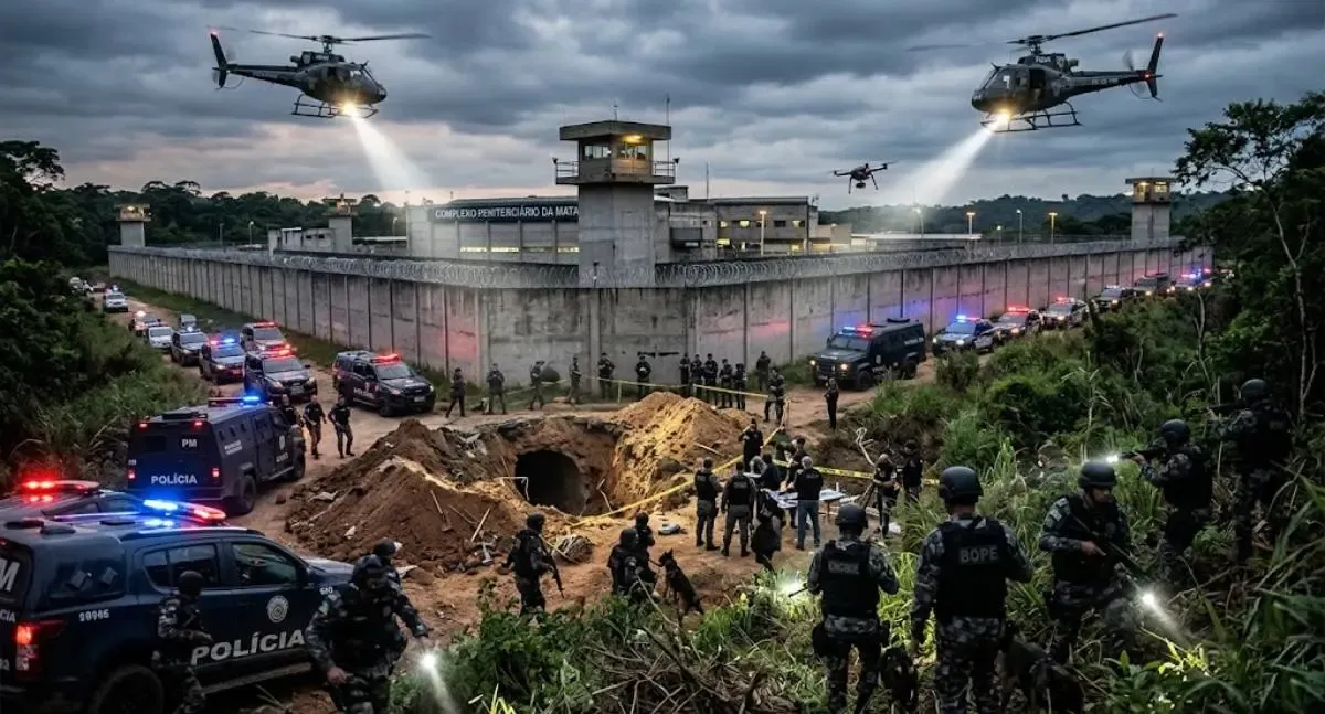 Fuga no presídio 470 mobiliza forças em Porto Velho