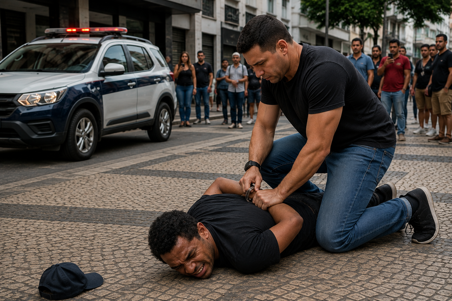 Policial militar de folga impede tentativa de homicídio no centro de Vilhena