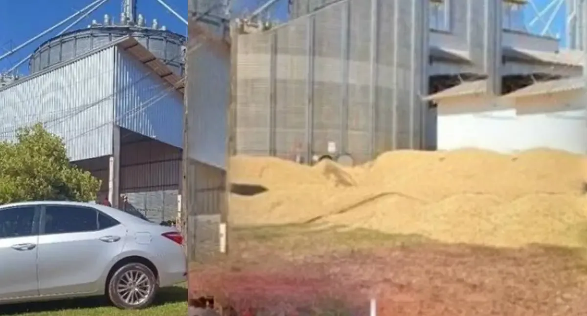 Trabalhador morre soterrado em silo de grãos em RO