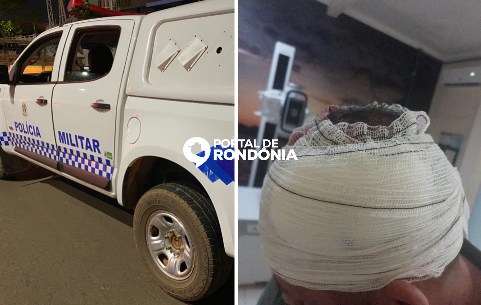 Homem é baleado na cabeça após suspeito sacar arma e dizer “aqui é CV”
