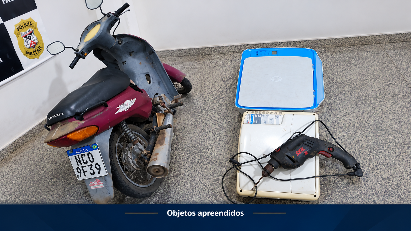 ARIQUEMES – ABORDAGEM POLICIAL MILITAR RESULTA EM TRÊS PRISÕES E RECUPERAÇÃO DE VEÍCULO E OBJETOS FURTADOS